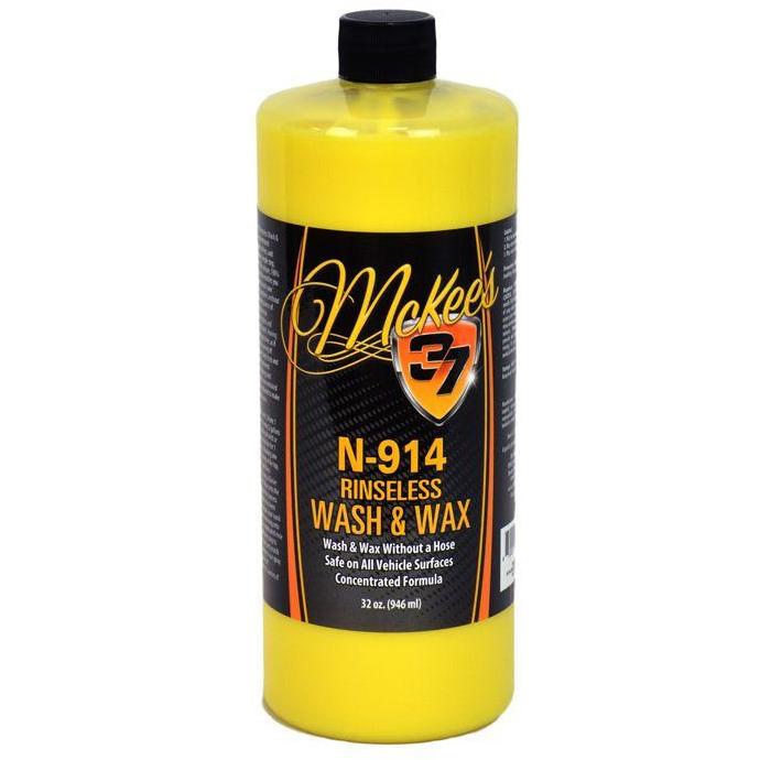 McKee's 37 N-914 Rinseless Wash & Wax (No Rinse Wash), 32 fl. oz.